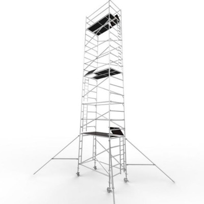 10m Aluminum scaffolding mobile working tower