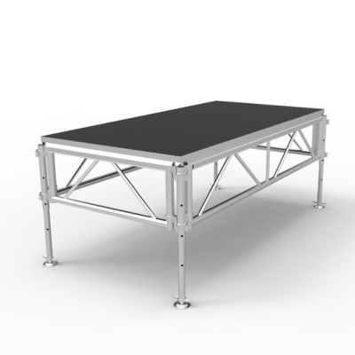 Big sale aluminum 1.22x2.44m with 1m high portable stage